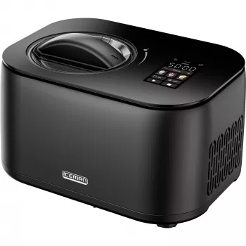 Chefman Iceman TRIO Saldējuma, Jogurta un Itāļu Ledus Gatavotājs (RJ64-10-BLK-EU)