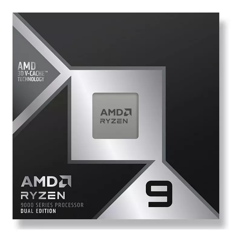 AMD Ryzen 9 9950X3D2 Tray 16-Core 32-Thread 5.6GHz 208MB AM5 Processor with Radeon Graphics