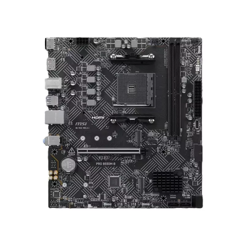 MSI PRO B550M-B Mātesplate AMD AM4 Micro-ATX