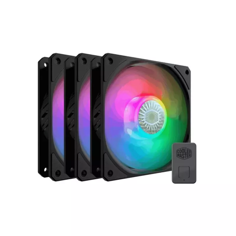 Cooler Master MasterFan 120 Lite ARGB 3-Pack - Case Fan - 30 dBA