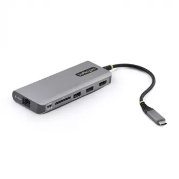 StarTech.com USB-C daudzportu centrmezgls ar 2x DisplayPort, HDMI, 100W PD, 140W kopējā jauda