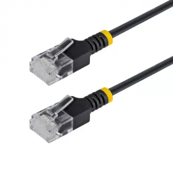 StarTech.com 3m Ultra Slim Cat6a UTP Patch Cable - RJ-45 Male to RJ-45 Male - Black