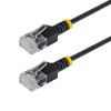 StarTech.com 2m Ultra Slim Cat6a UTP Patch Cable - Grey