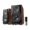 Edifier S3000MKII Premium Wireless 2.0 Bookshelf Speakers, Brown