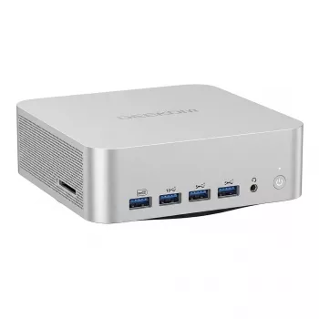 GEEKOM A7 MAX AMD Ryzen 9 7940HS 16GB DDR5 1TB PCIe Gen4 NVMe SSD Windows 11 Pro Sudraba