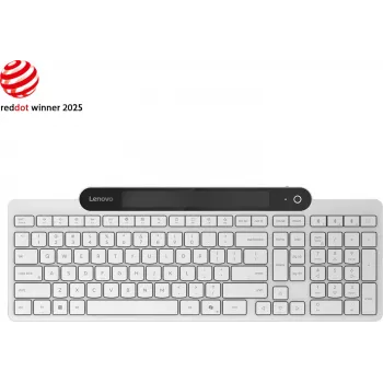 Lenovo Bluetooth tastatūra ar pašuzlādes funkciju (Cloud Grey) GY41R69590