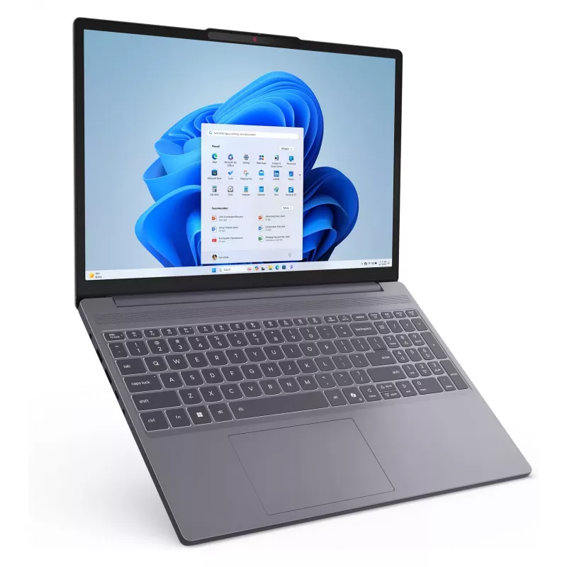 Lenovo IdeaPad Slim 3 15ARP10 83K700UXGE klēpjdators, 15.3 collu WUXGA IPS, AMD Ryzen 7 170, 16GB DDR5, 512GB SSD, Windows 11 Home, vācu tastatūra