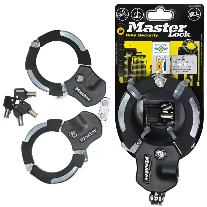 Master Lock Street Cuff Rokdzelžu Slēdzene - 8200EURDPRO