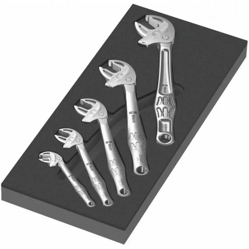 Wera Joker 05150122001 Pašregulējošu atslēgu komplekts 5 gab., 7-24 mm
