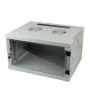 ALLNET 19 inch sienas tīkla skapis 4U 1-detaļas 594x541mm gaiši pelēks SMQ sērija