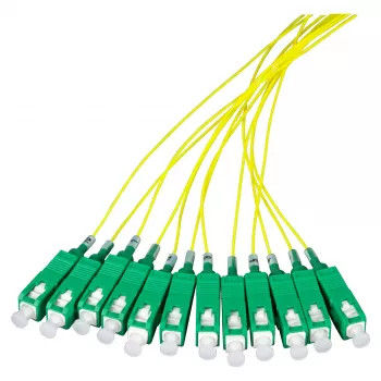 EFB Elektronik FTTH Pigtail SC/APC OS2 G.657.A2 9/125µm Yellow 2m