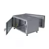 EFB 19 inch sienas skapis 12U, grozāms, 2-daļīgs, RAL 7035, dziļums 500 mm