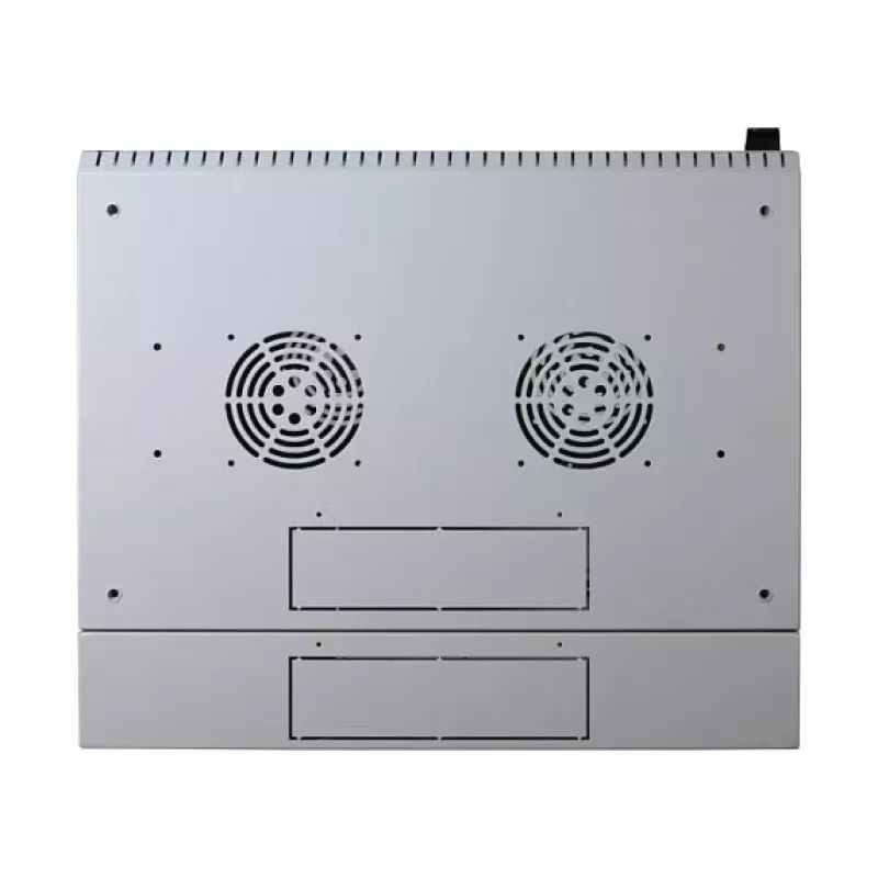 EFB 19 inch sienas skapis 12U, grozāms, 2-daļīgs, RAL 7035, dziļums 500 mm