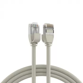 EFB Elektronik RJ45 Patch Cable Cat.6A U/FTP TPE 4mm Ultraflex Grey 1m