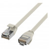EFB Elektronik RJ45 Patch Cable Cat.6A U/FTP TPE 4mm Ultraflex Grey 1m