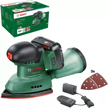 Bosch EasySander 18V-8 bezvadu daudzslīpmašīnas komplekts 2.0Ah POWER FOR ALL