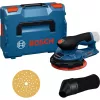 Bosch Professional GEX 12V-150-3 Bezvadu ekscentriskā slīpmašīna (12V, 150 mm, bezsuku EC motors, L-BOXX komplektā)