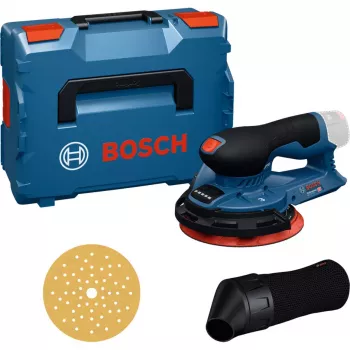 Bosch Professional GEX 12V-150-3 Bezvadu ekscentriskā slīpmašīna (12V, 150 mm, bezsuku EC motors, L-BOXX komplektā)