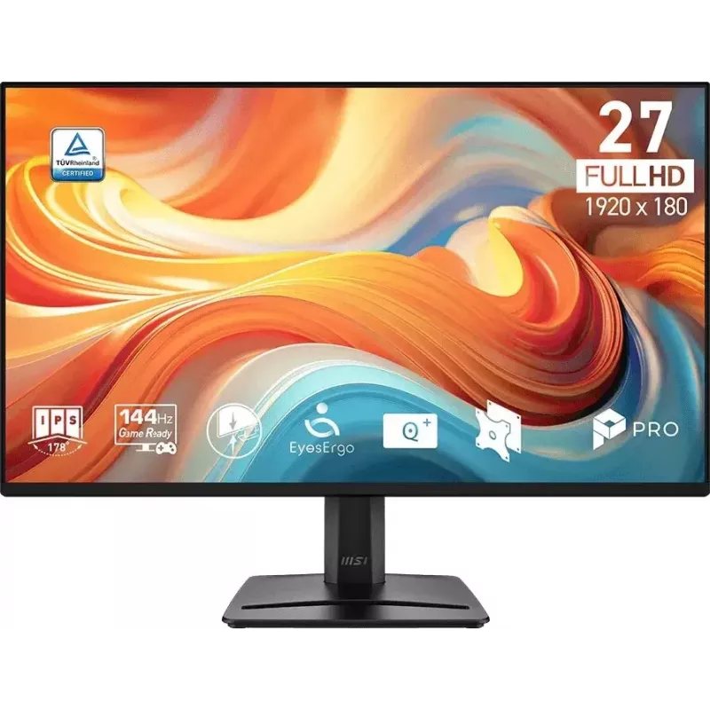 MSI PRO MP275 E14L 27 collu Full HD IPS 75Hz monitors melns