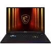 MSI Raider A18 HX A9WIG-263 Gaming Laptop - AMD Ryzen 9 9955HX3D, 32GB RAM, 2TB SSD, RTX 5080, 18 inch UHD+ 120Hz, Wi-Fi 7, Bluetooth, Melns