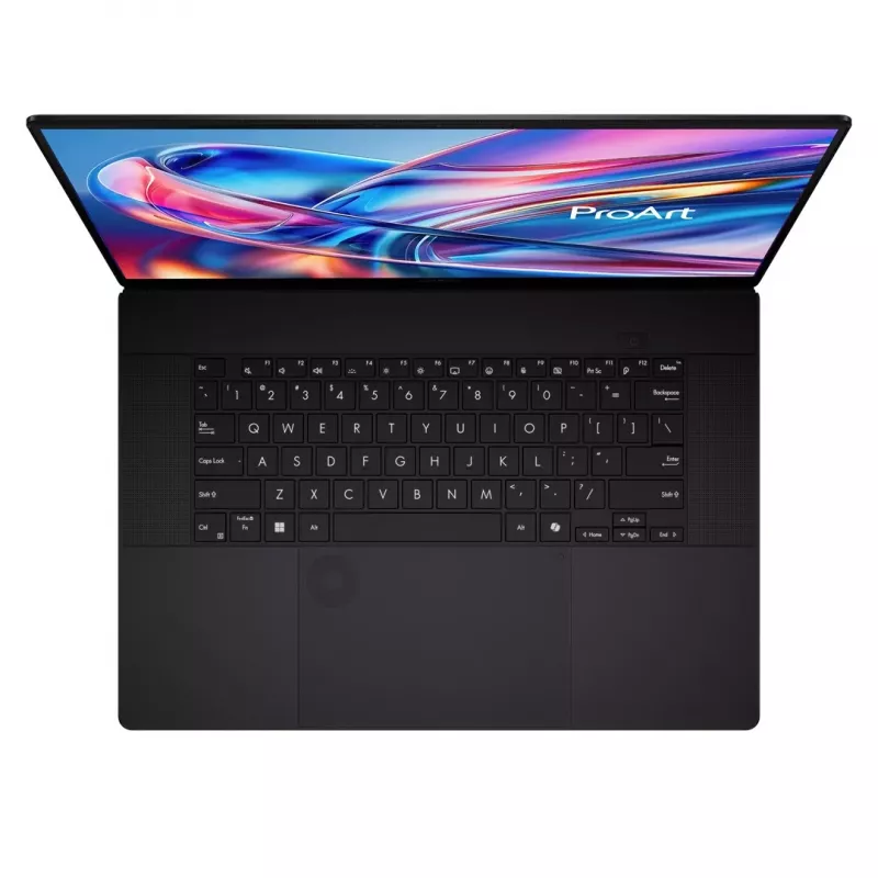 ASUS ProArt P16 H7606WR-SE058X Ryzen AI 9 HX 370 16.0 inch 4K OLED 120Hz 1600nits Anti-Reflective Laptop 32GB LPDDR5X 1TB SSD GeForce RTX 5070 Ti 12GB FHD Camera 90WHrs Windows 11 Pro Aluminum Nano Black