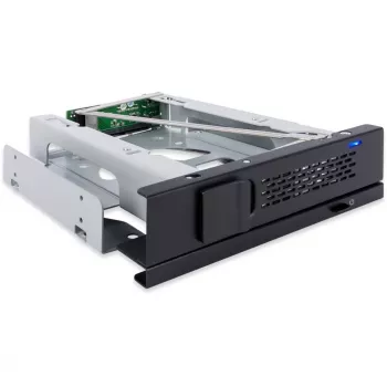 ICY DOCK TurboSwap MB171SP-1B Bezpamatnes 3.5 inch SATA HDD/SSD Mobilais Rack 5.25 inch Slotam