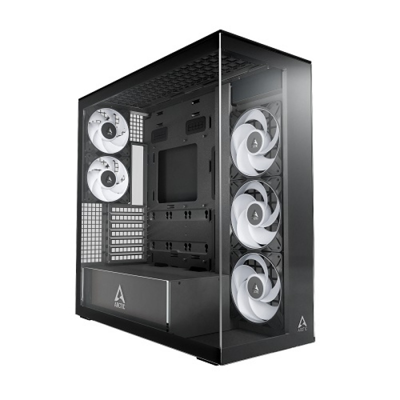 ARCTIC Xtender Black Clear Glass Mid-Tower ATX Case