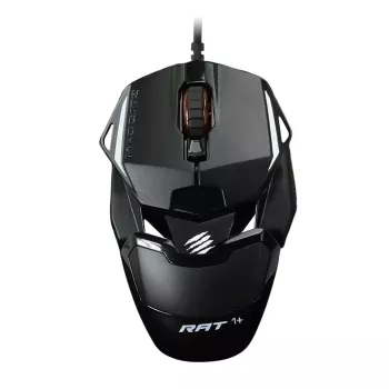 Mad Catz THE AUTHENTIC R.A.T. 1+ Gaming Mouse (MR01MCINBL000-0) - Melns/Sarkans