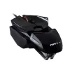 Mad Catz THE AUTHENTIC R.A.T. 1+ Gaming Mouse (MR01MCINBL000-0) - Melns/Sarkans
