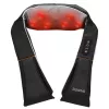 RENPHO U-Neck 1 Shiatsu kakla un plecu masieris ar siltumu, 8 divvirzienu rotējoši mezgli, 3 ātruma līmeņi, melns