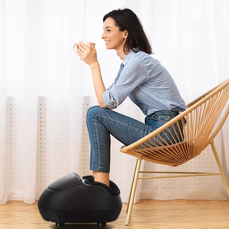 RENPHO Shiatsu pēdu masieris plantāra fascīta ārstēšanai, melns