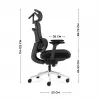 MARK ADLER Visioner 6.1 Black N N biroja krēsls