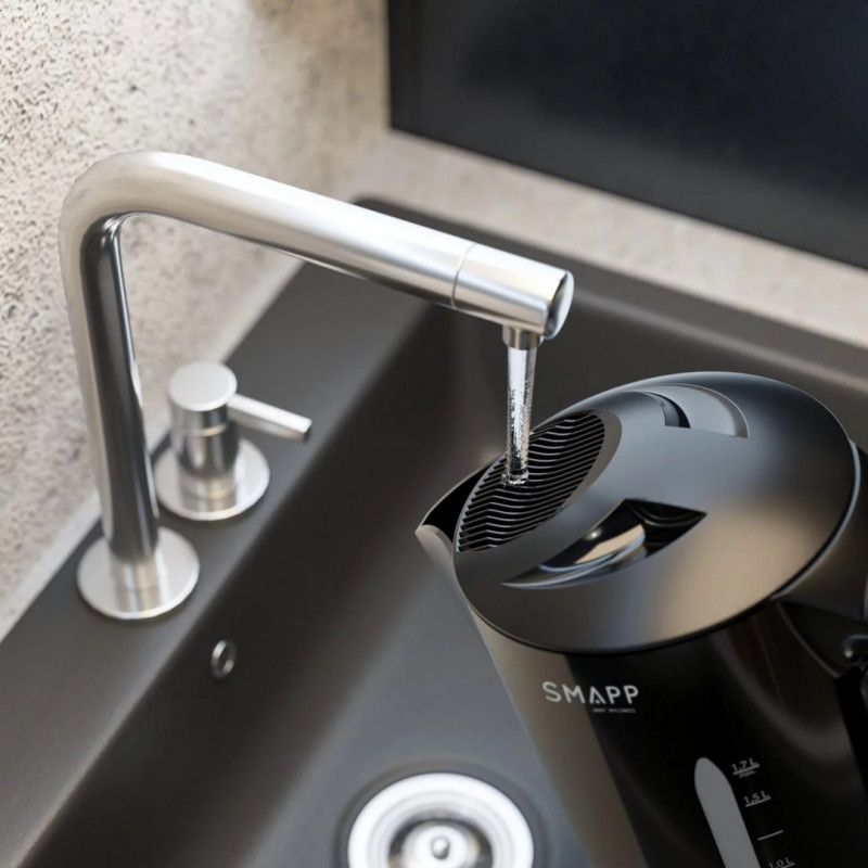 SMAPP 1.7L bezvadu tējkanna melna 2200W
