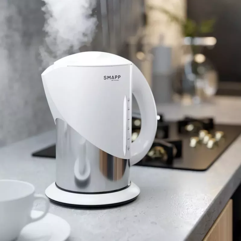 Bezvadu tējkanna 1.7L SMAPP Balta