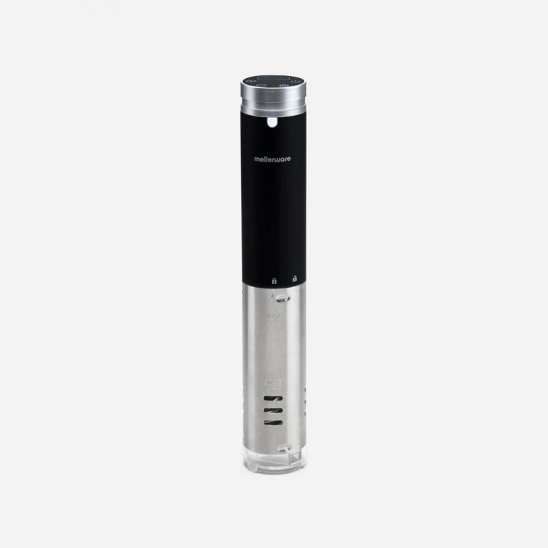 Mellerware Cheffy Sous Vide gatavošanas ierīce melna, nerūsējošais tērauds