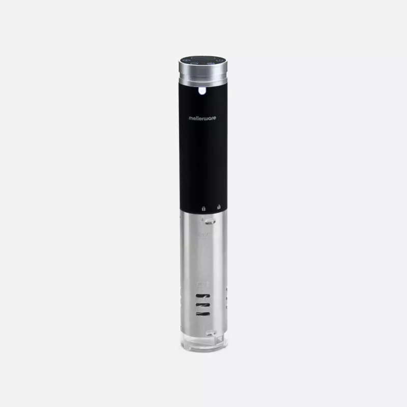 Mellerware Cheffy Sous Vide gatavošanas ierīce melna, nerūsējošais tērauds