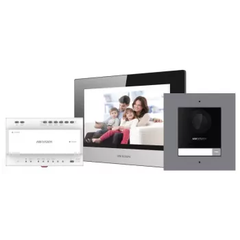 Hikvision DS-KIS702Y Wi-Fi Video Intercom Kit 2-Wire