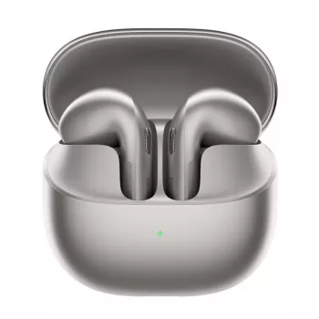 Xiaomi Buds 6 True Wireless Stereo Earbuds, Titanium Gray, Bluetooth 5.3, Hybrid ANC 52dB, IP54