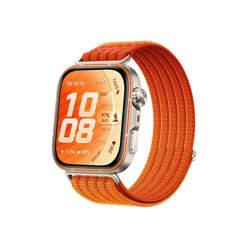Huawei Watch Fit 5 Pro Smartwatch, 1.74 inch AMOLED, GPS, Bluetooth Calling, Orange
