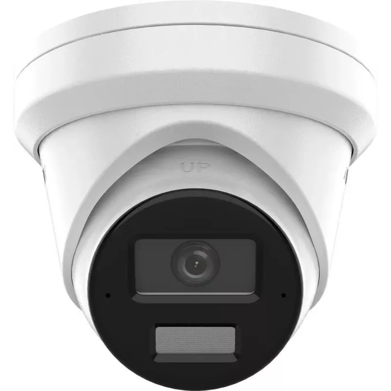 Hikvision DS-2CD2343G2-LI2U 4MP AcuSense Turret IP Camera ar Smart Hybrid Light, 2.8mm