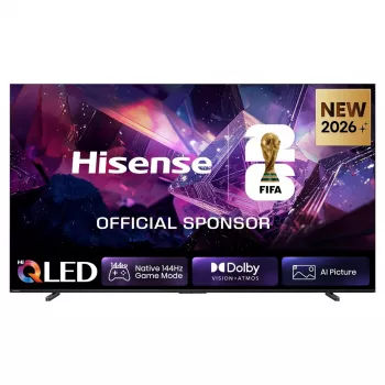 Hisense 100Q7S PRO 100 collu 4K Hi-QLED Smart TV 144Hz 6ms HDR Wi-Fi Bluetooth Melns/Pelēks