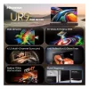 HISENSE 65UR9DS 65 collu 4K UHD RGB MiniLED viedtelevizors, 170Hz, 6ms, HDR, WiFi, Bluetooth, Melns/Pelēks