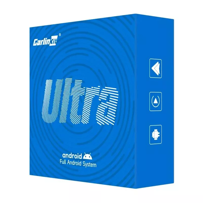Carlinkit TBOX ULTRA 2 Bezvadu adapteris CarPlay/Android Auto 8GB RAM 128GB Krātuve