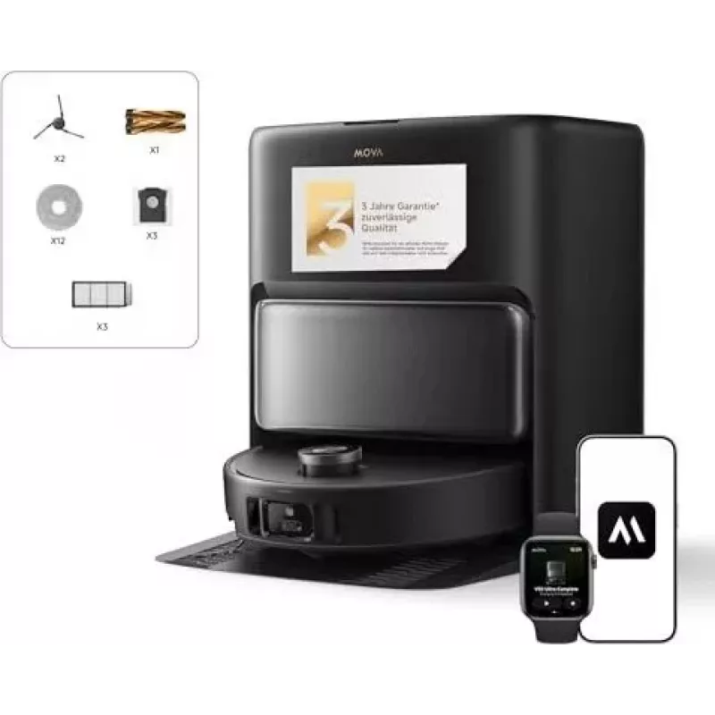 Dreame Mova V50 Ultra Complete, Combi - Black