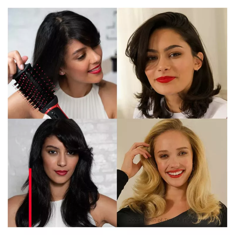 REVLON Matu žāvētājs un daudzstilētājs One-Step OneStep Melns Sarkans (RVDR5333E)