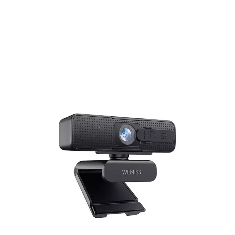 WEMISS CM-A1 Stream Series Autofocus Full HD tīmekļa kamera ar 1/3-CMOS sensoru, melna