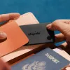 Chipolo CARD & LOOP Rechargeable Bluetooth Tracker Bundle for iOS & Android, Charcoal