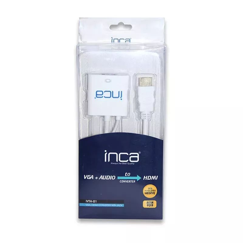 INCA VGA uz HDMI + USB + Audio Pārveidotājs IVTH-01