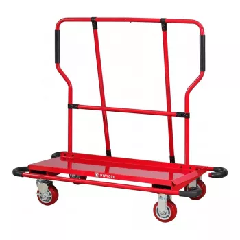 HOLZMANN MASCHINEN PW1000 Plasterboard Trolley, 1000 kg Capacity, 1220x560 mm Platform