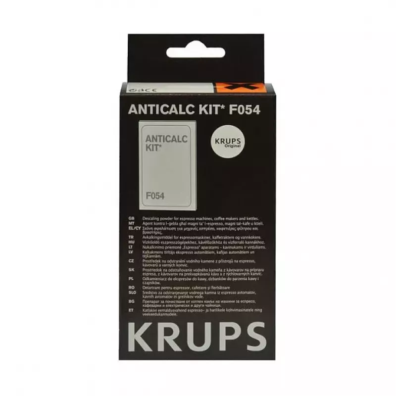 Krups F054001B Atkaļķošanas pulveris 2 x 10g paciņas kafijas automātiem